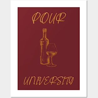 Pour University Posters and Art